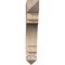 Ekena Millwork Merced Arts & Crafts Smooth Bracket, Douglas Fir, 3 1/2"W x 20"D x 20"H BKT04X20X20MRC03SDF - alternate 2